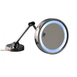 Espelho de Parede Redondo c/ Luz LED 